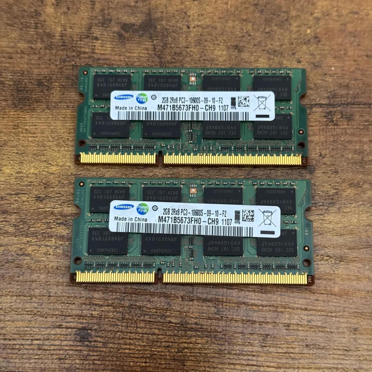 Samsung DDR3 RAM 2x2GB Laptop/iMac - Image 1