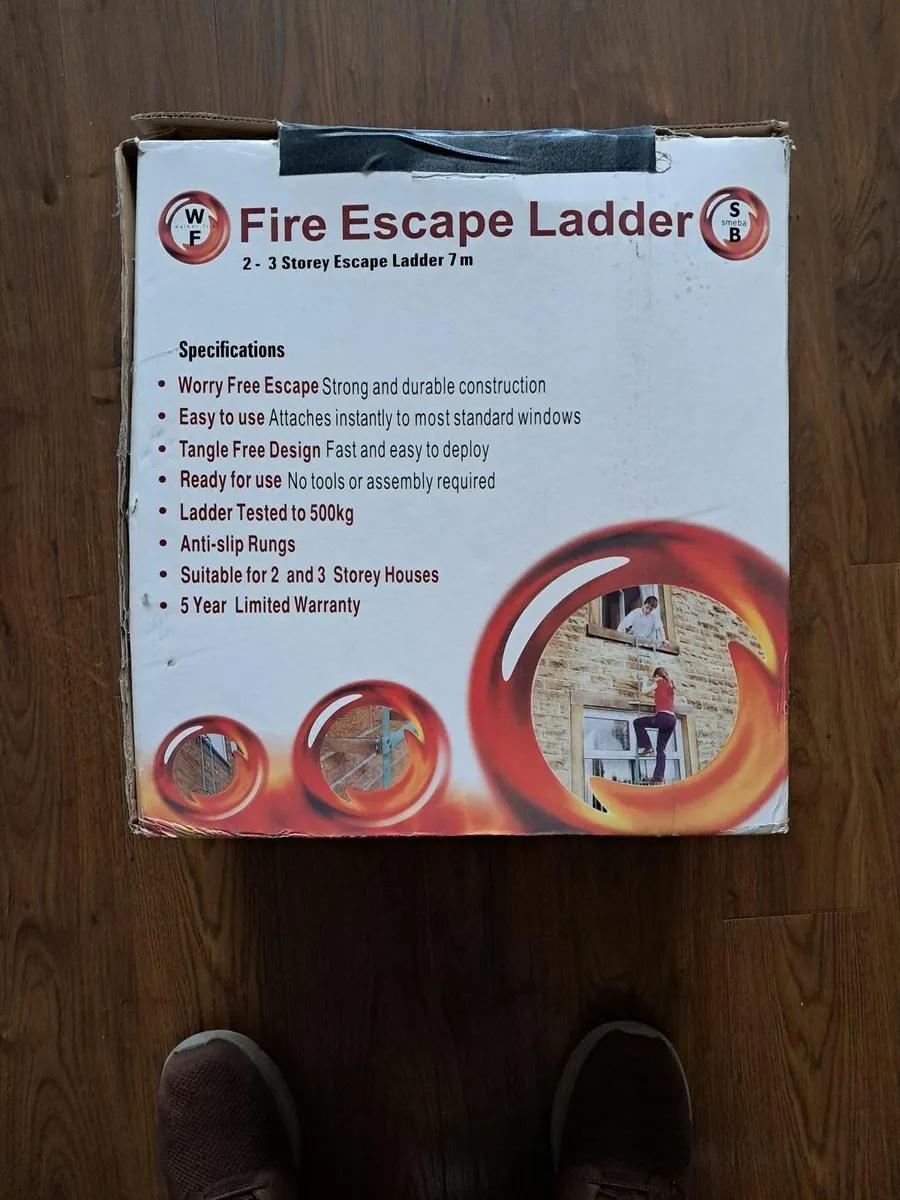 Fire escape ladder 7m - Image 1