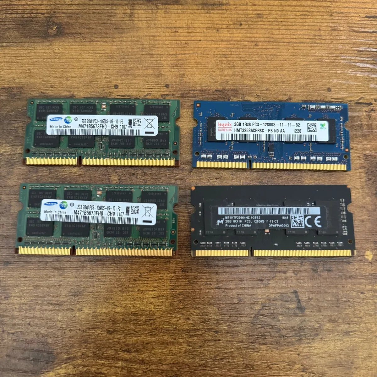 DDR3 RAM 4x2GB (8GB Total) Laptop/iMac