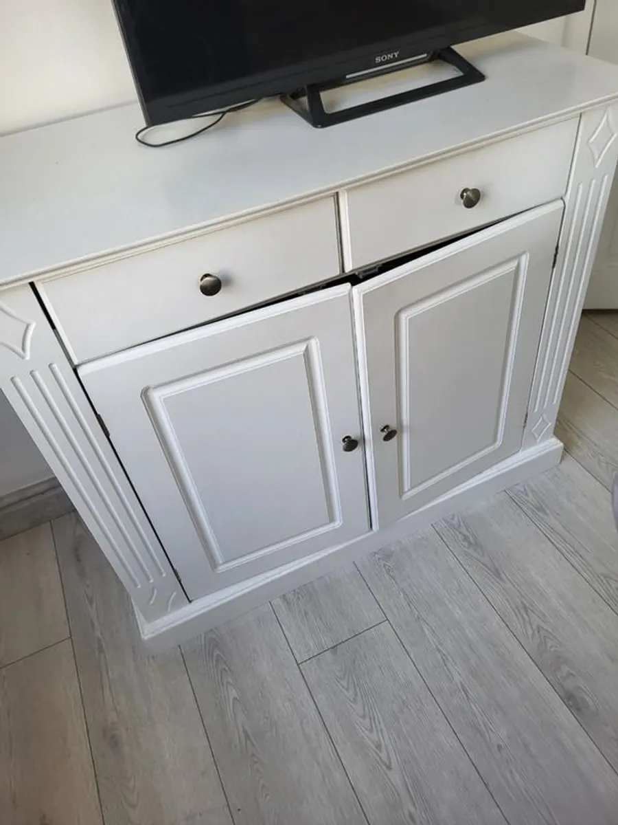 Tv Unit / Press For Sale White - Image 2