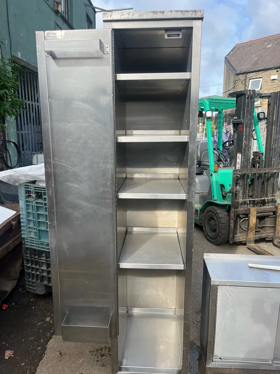 Stainless steel kitchen storage - Image 1