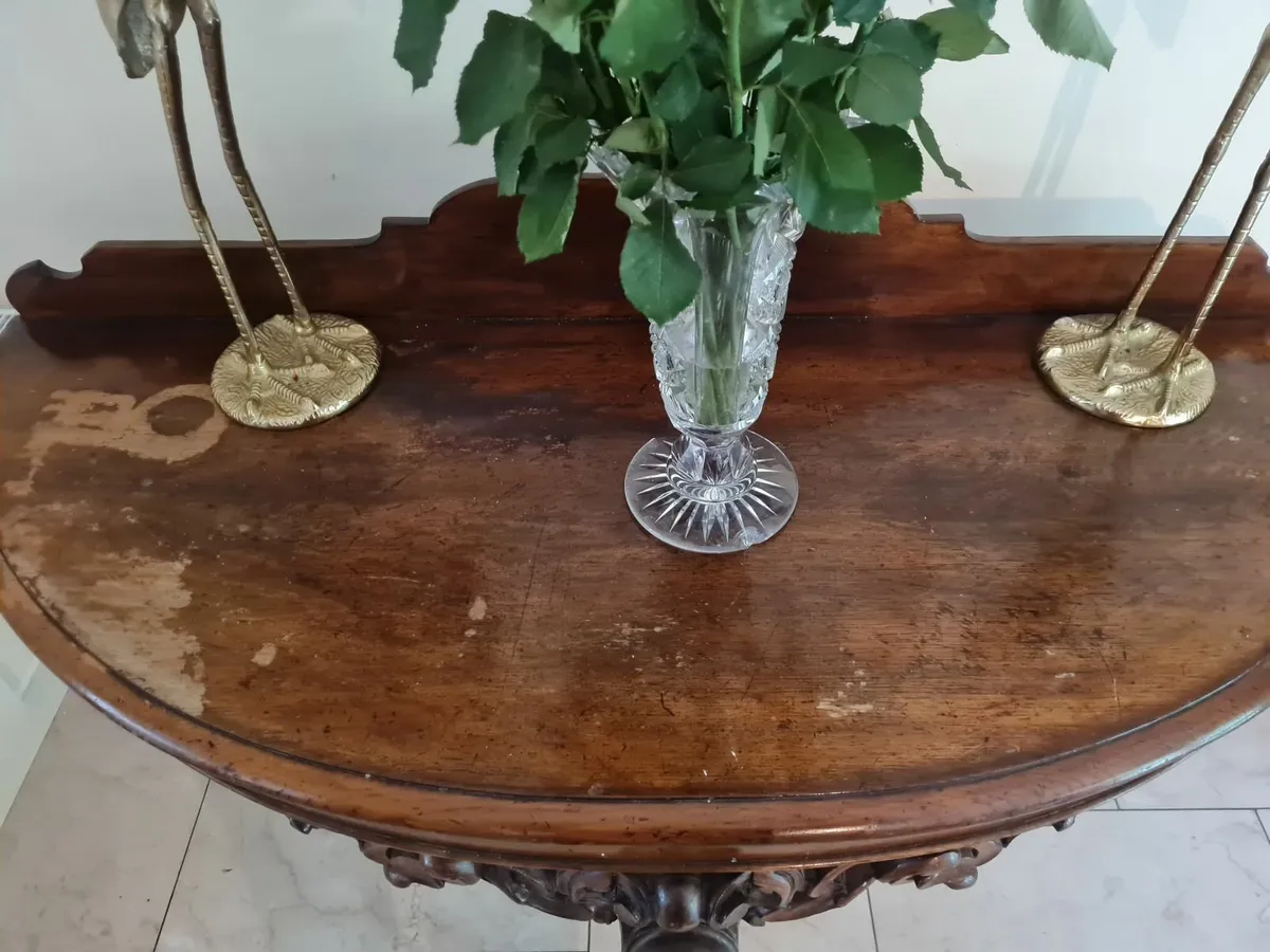 Wooden side table - Image 2