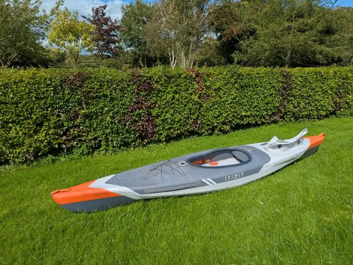 Decathalon ITIWIT  High-pressure touring inflatable kayak 1 place - 500 - Image 1