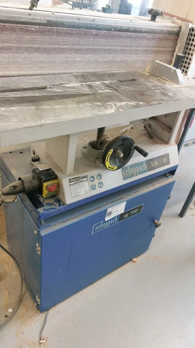 Scheppach Slik 7.0b Edge Sander (with UG 700 Base - Image 1