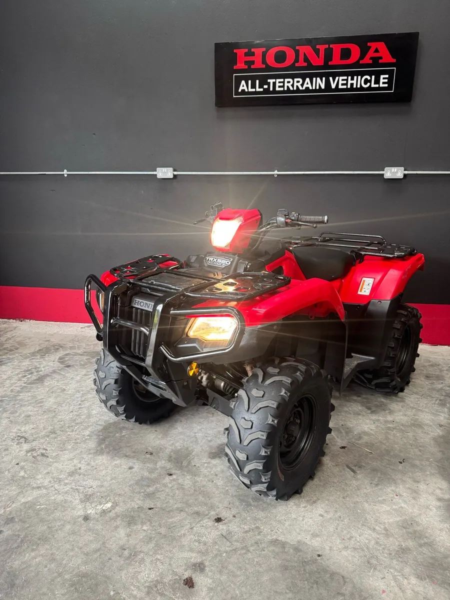 🔴 2022 Honda TRX 520 FM6 - Manual gears🔴 - Image 1