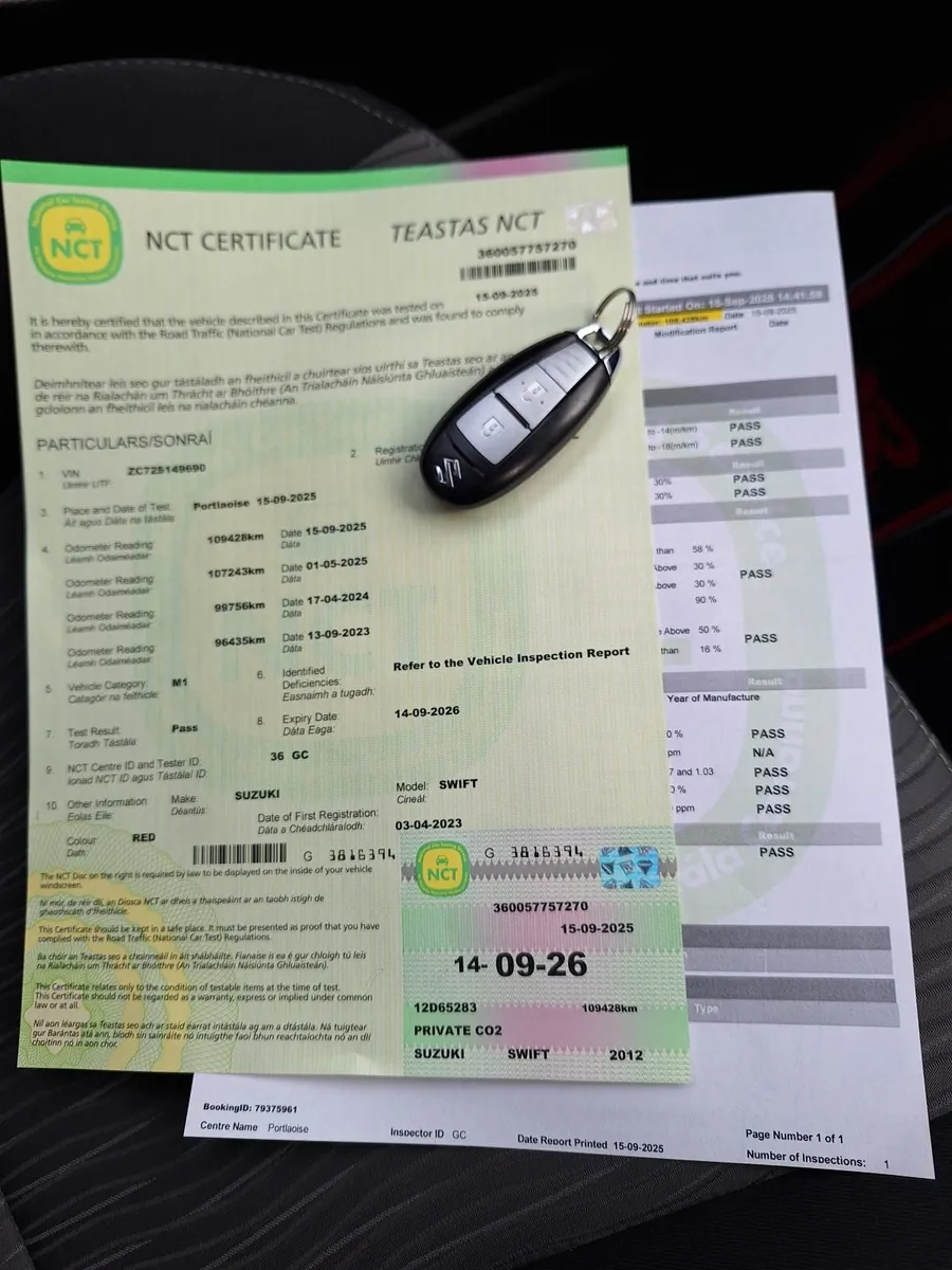 Automatic Suzuki Swift Sport Nct 9/26 - Image 3