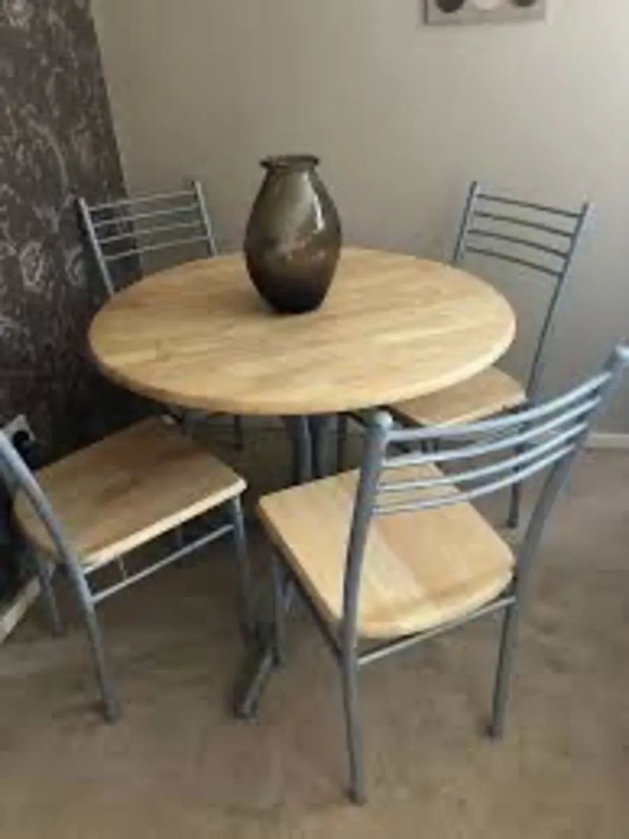 Dining table with 4 chairs
