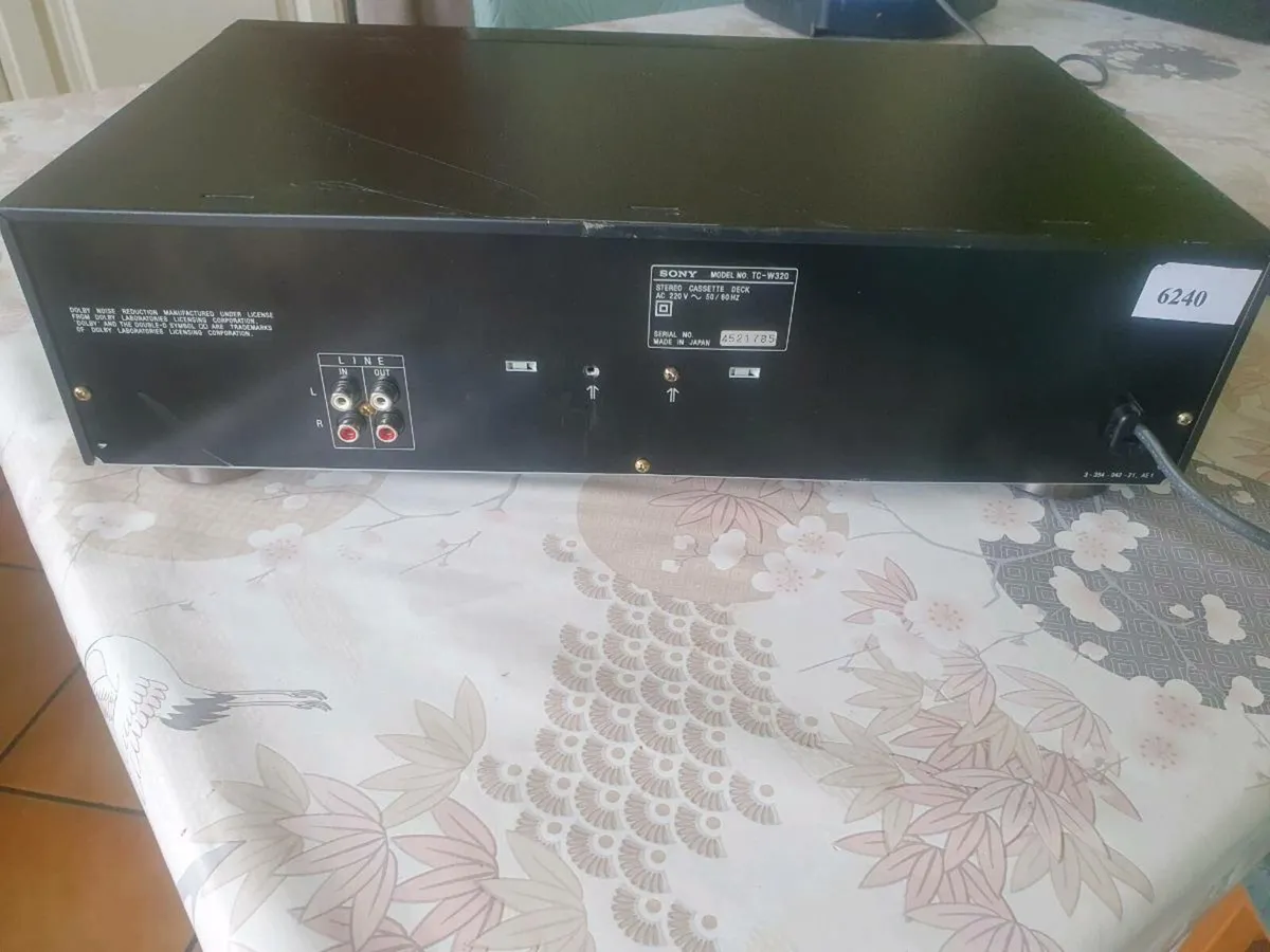 Sony Cassette Deck X 2 - Image 2