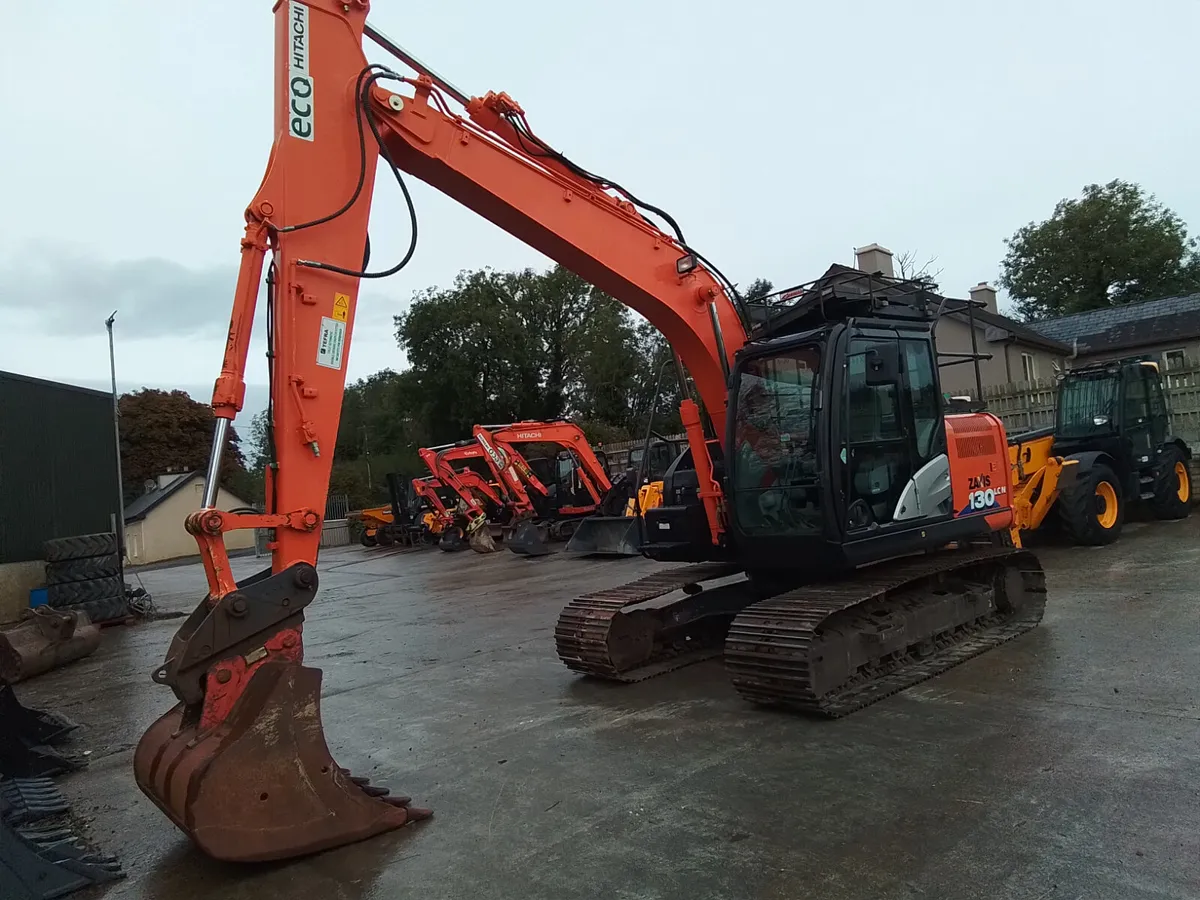 HITACHI ZX130LCN-6    (2019)  LOW HOURS - Image 4