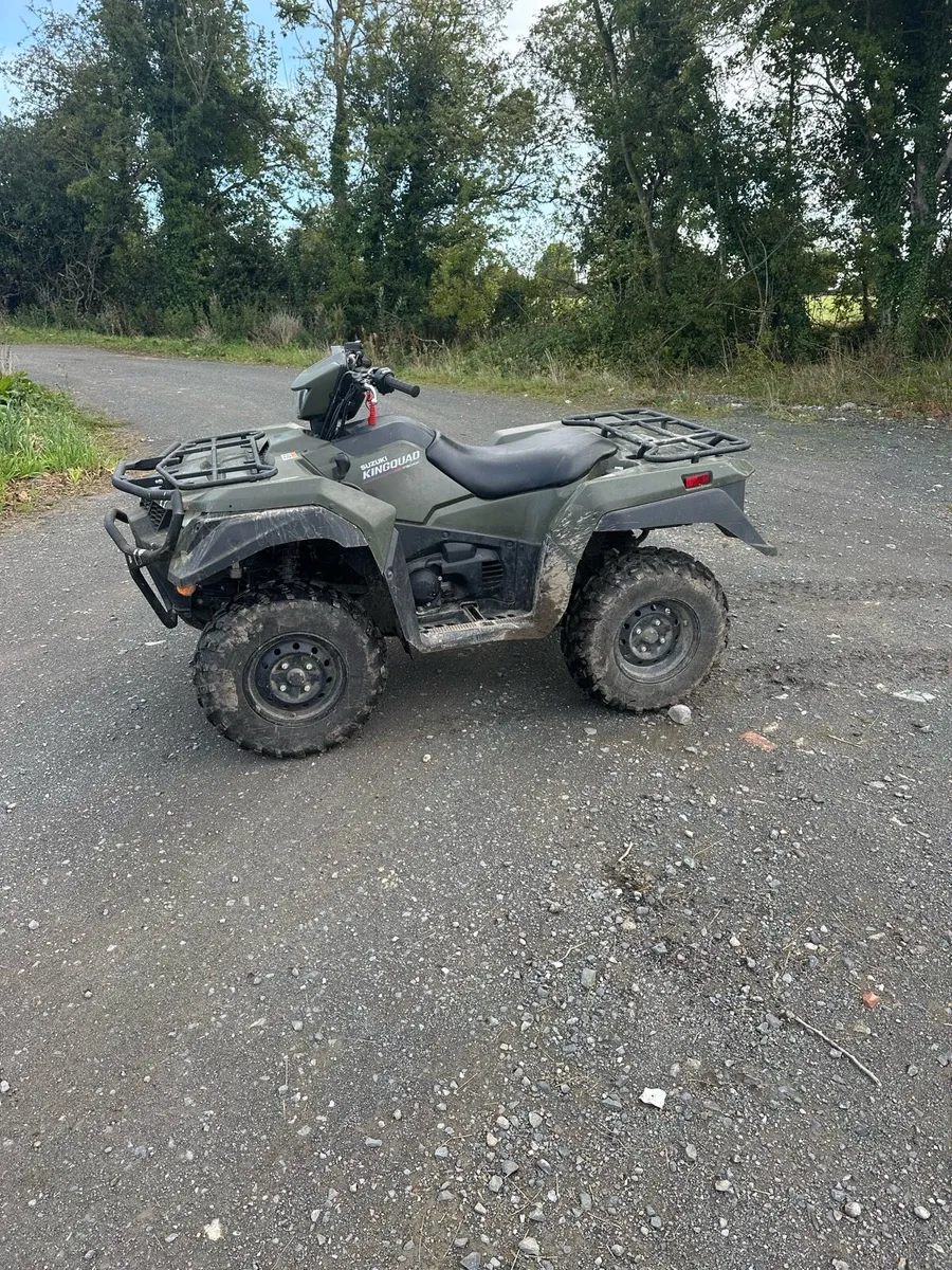 2025 Suzuki 750 axi Kingquad like new - Image 1