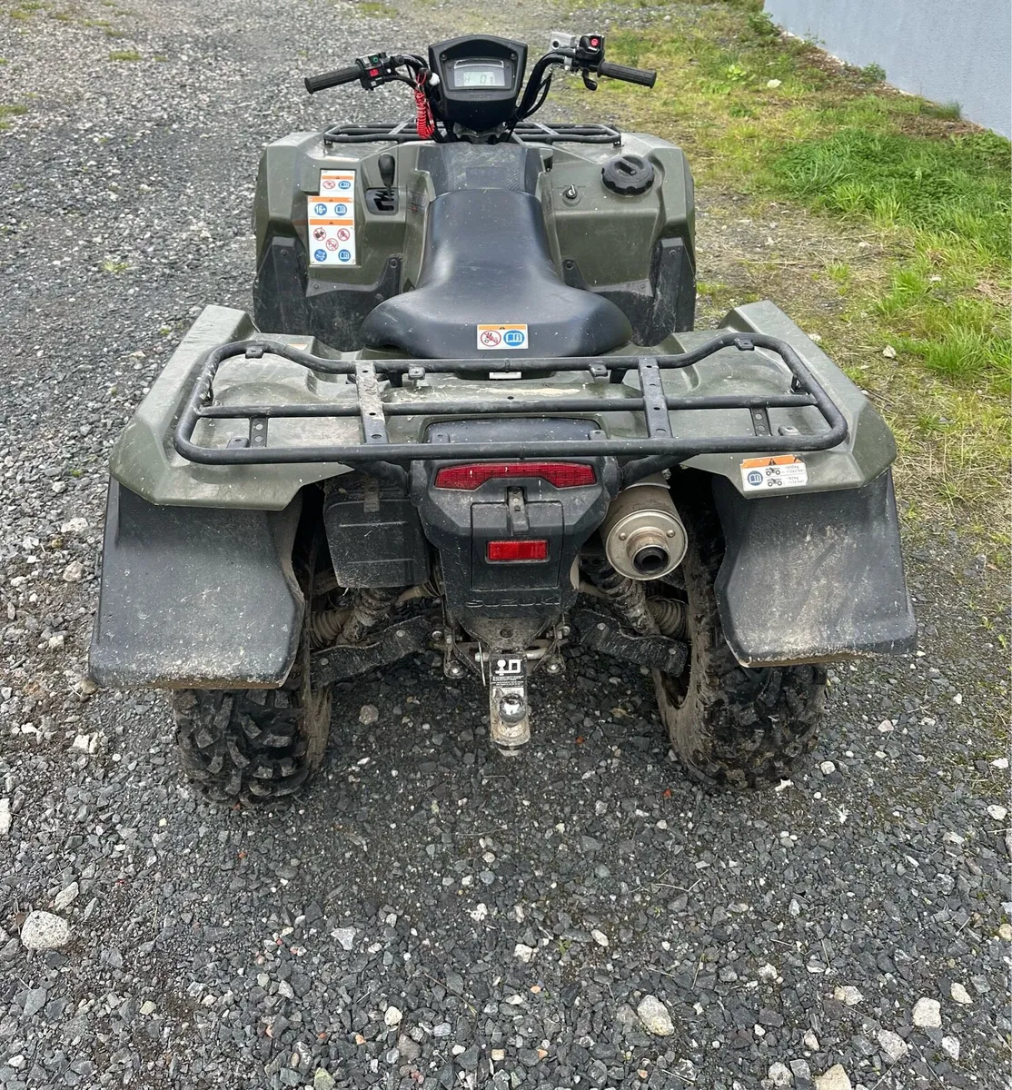 2025 Suzuki 750 axi Kingquad like new - Image 2