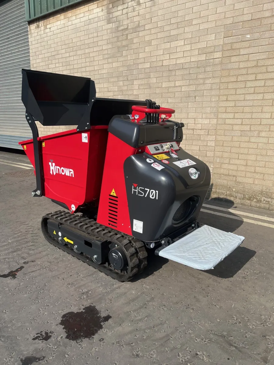Hinowa HS701 Self-Loading Mini Dumpers - Image 3