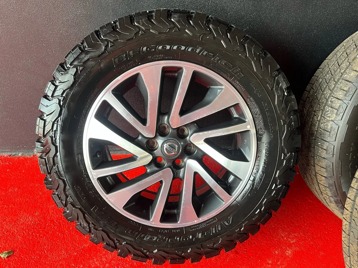 18” NAVRA TEKNA WHEELS BF GOODRICH TYRES - Image 1