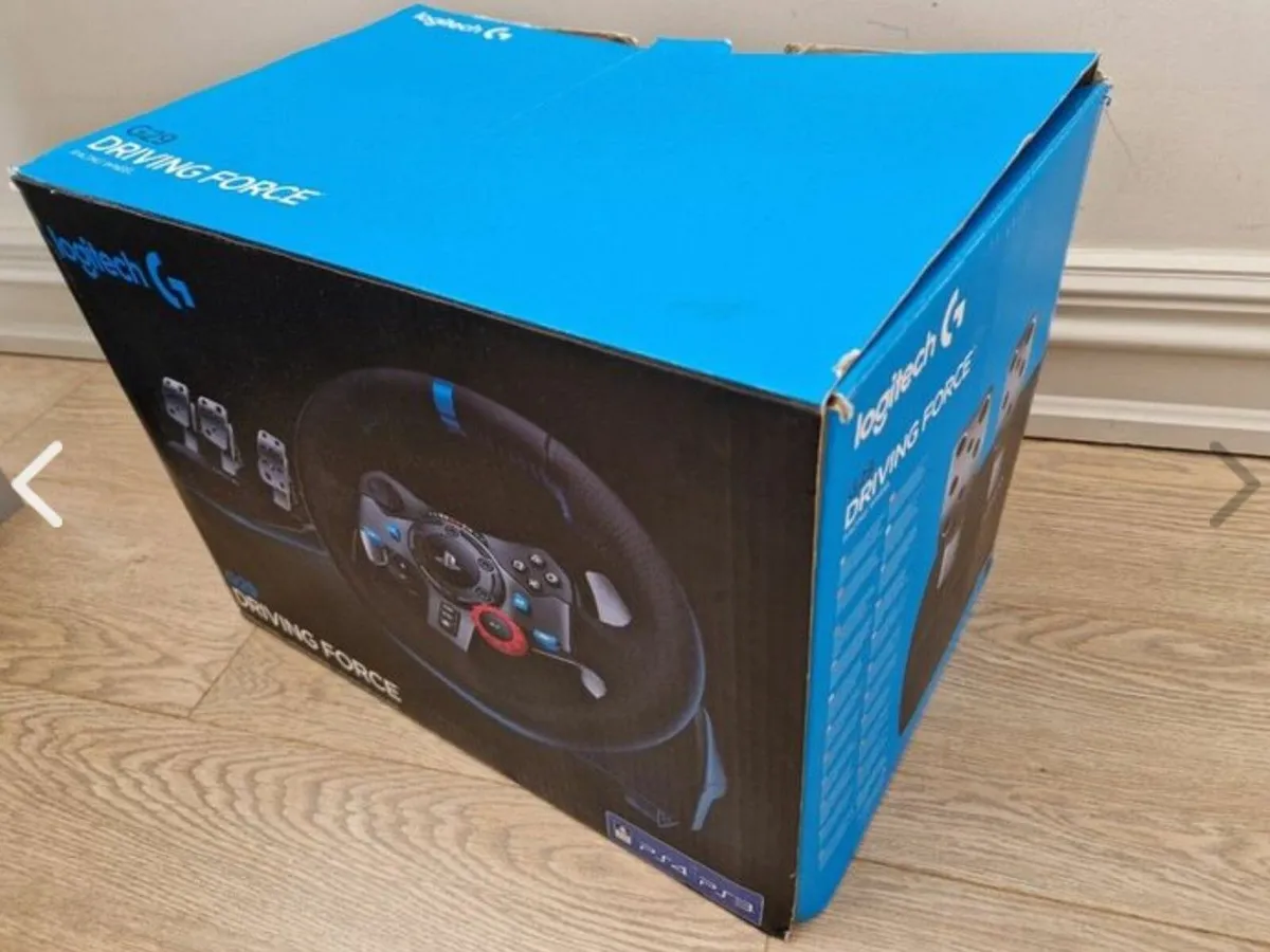 Logitech G29 Driving Force Racing Wheel + Shifter - Image 1