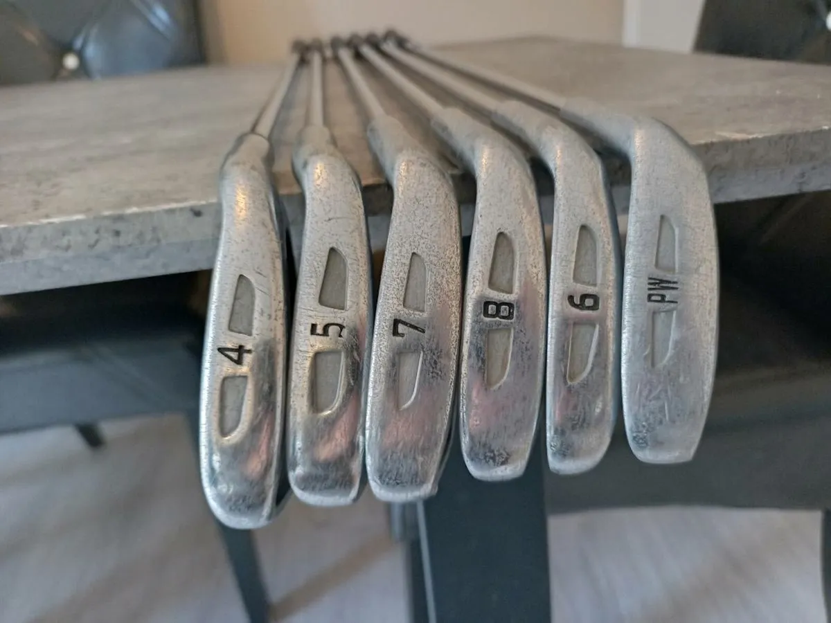 Turnburry golf irons. Right handed clubs. - Image 1
