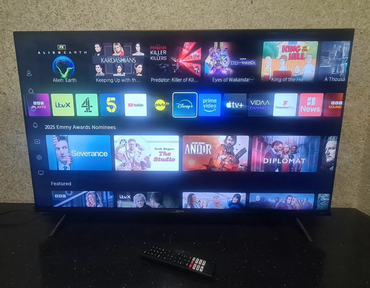 Hisense  43" Smart 4K Ultra HD HDR LED TV 2022 - Image 4