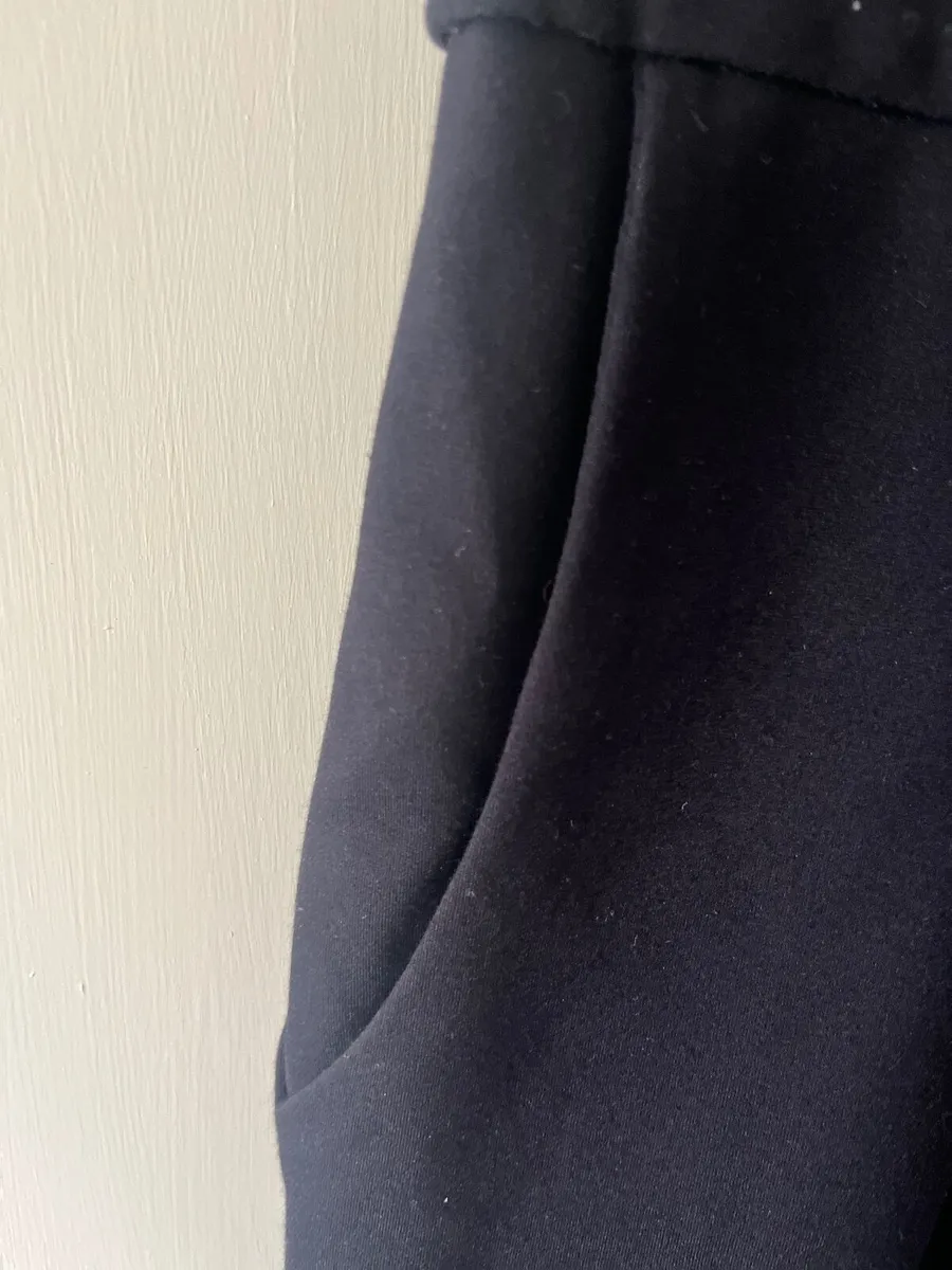 High waisted barrel style trousers - Image 3