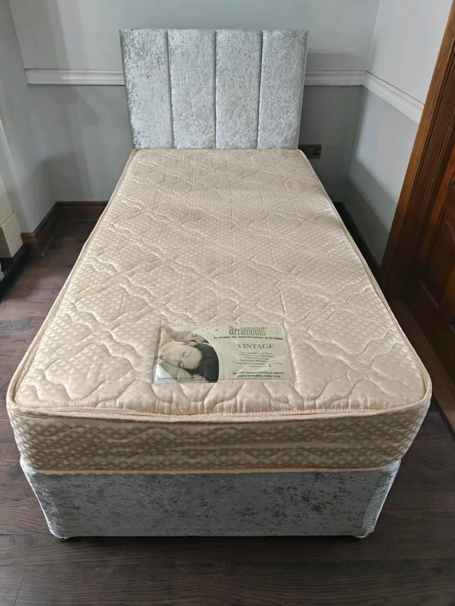 Single Bed with Mattress - Image 1