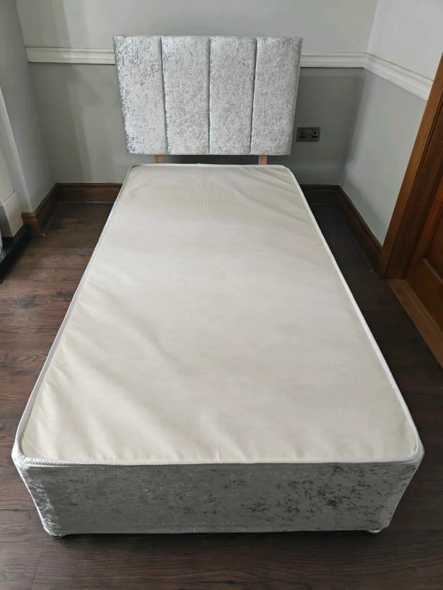 Single Bed with Mattress - Image 3