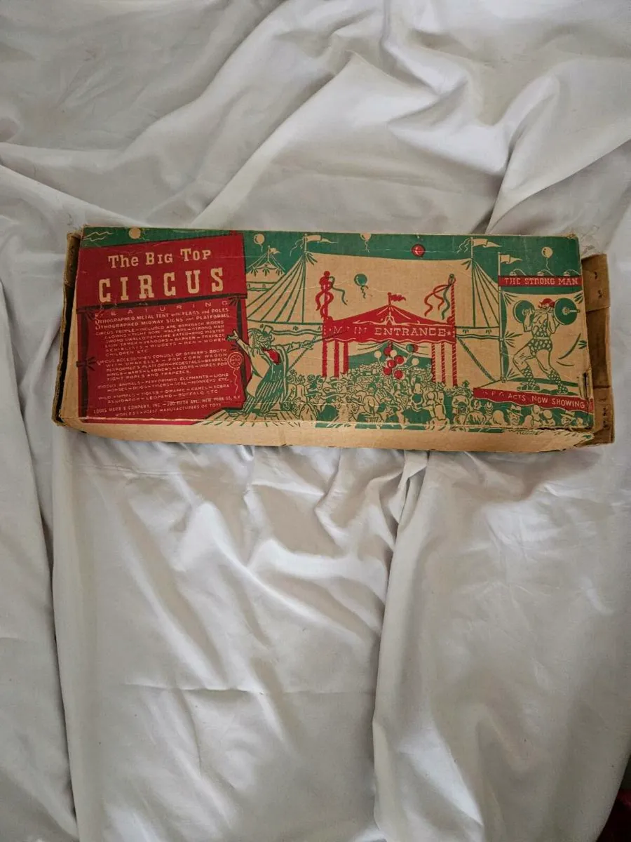 Vintage Louis Marx Tinplate Big Top Circus - Image 1