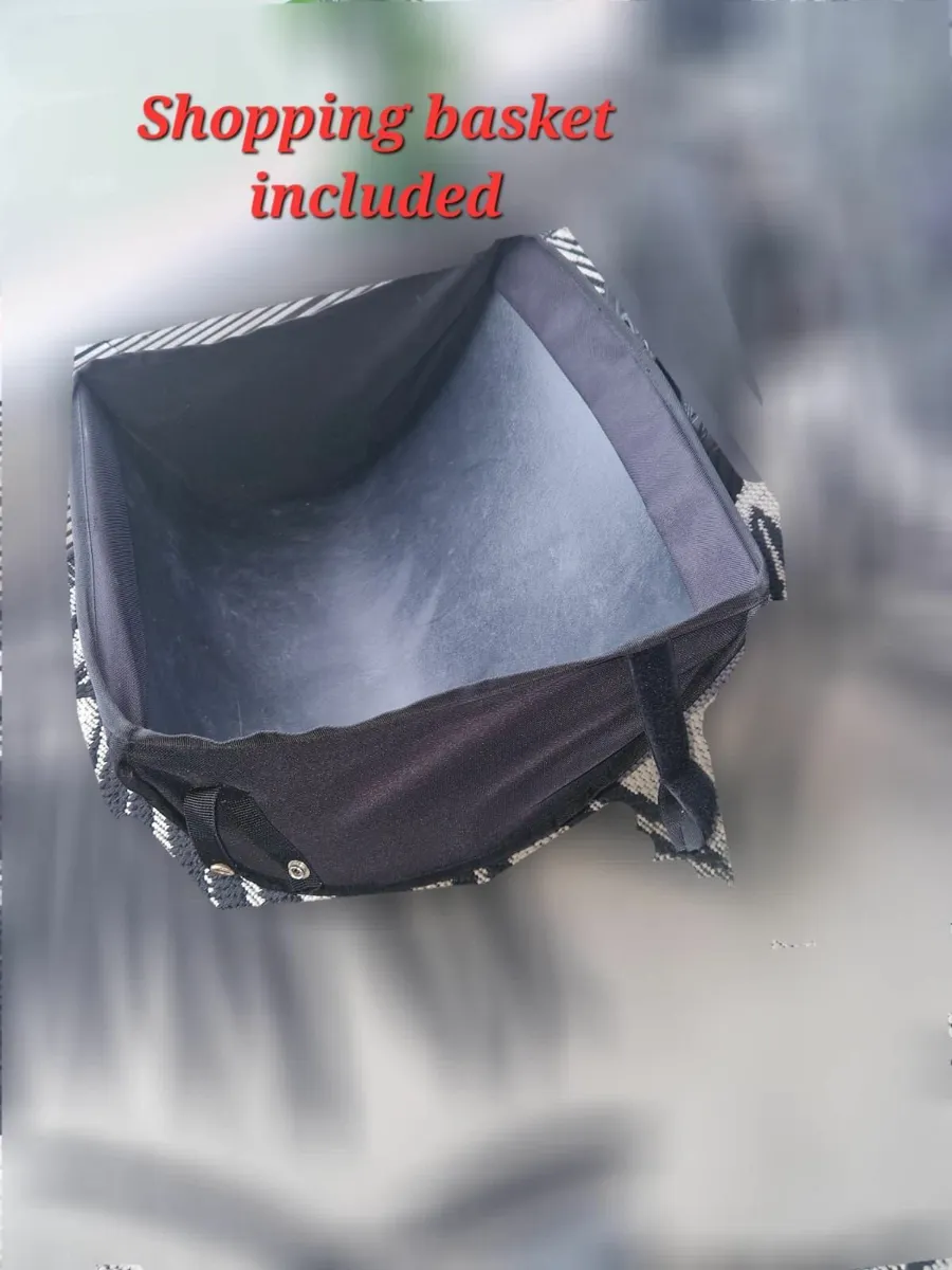 Out N About Double with footmuff shopping basket - Image 2