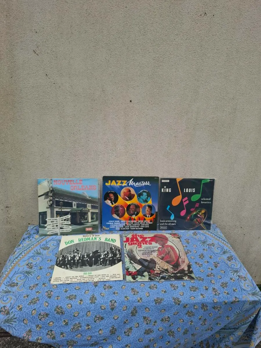 5 jazz vinyls lp postage possible - Image 1