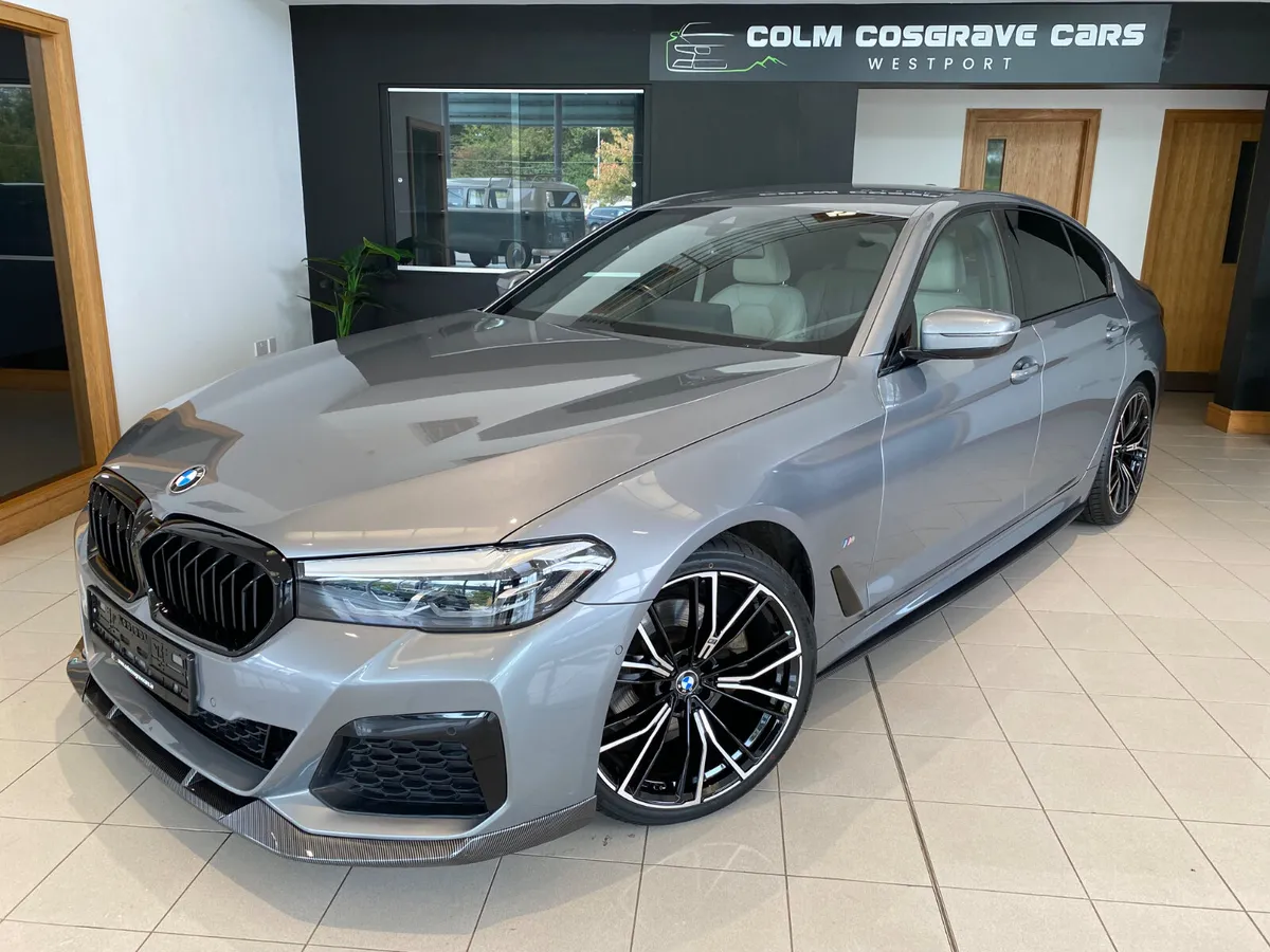 BMW 5-Series 2023 Msport Skyscraper Grey - Image 3