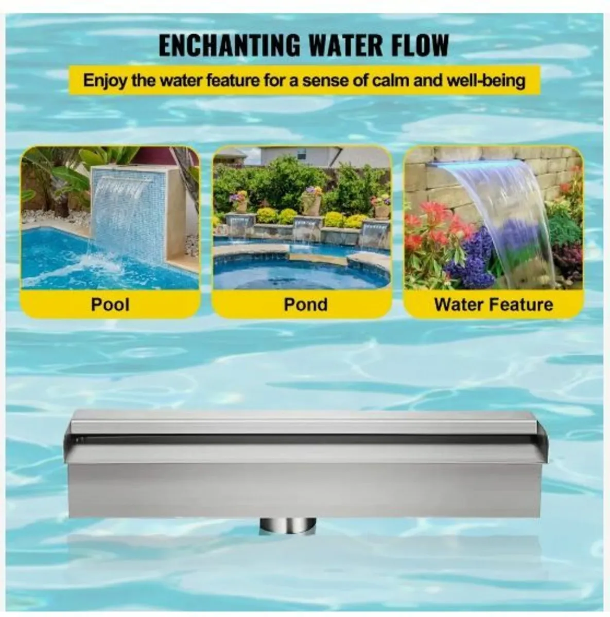 Swimming Pool Waterfall Spillway - Image 4