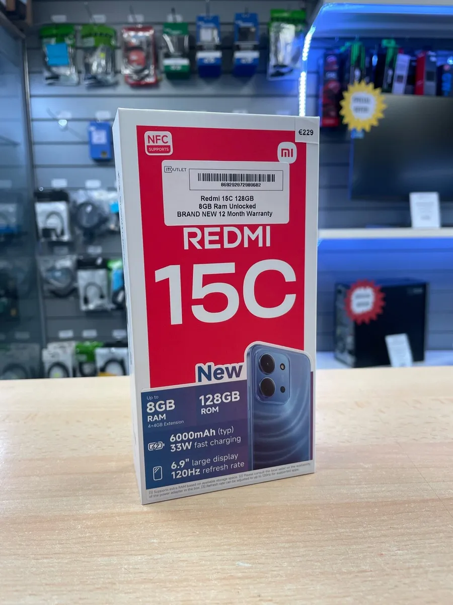 Redmi 15C 128GB brand new unlocked