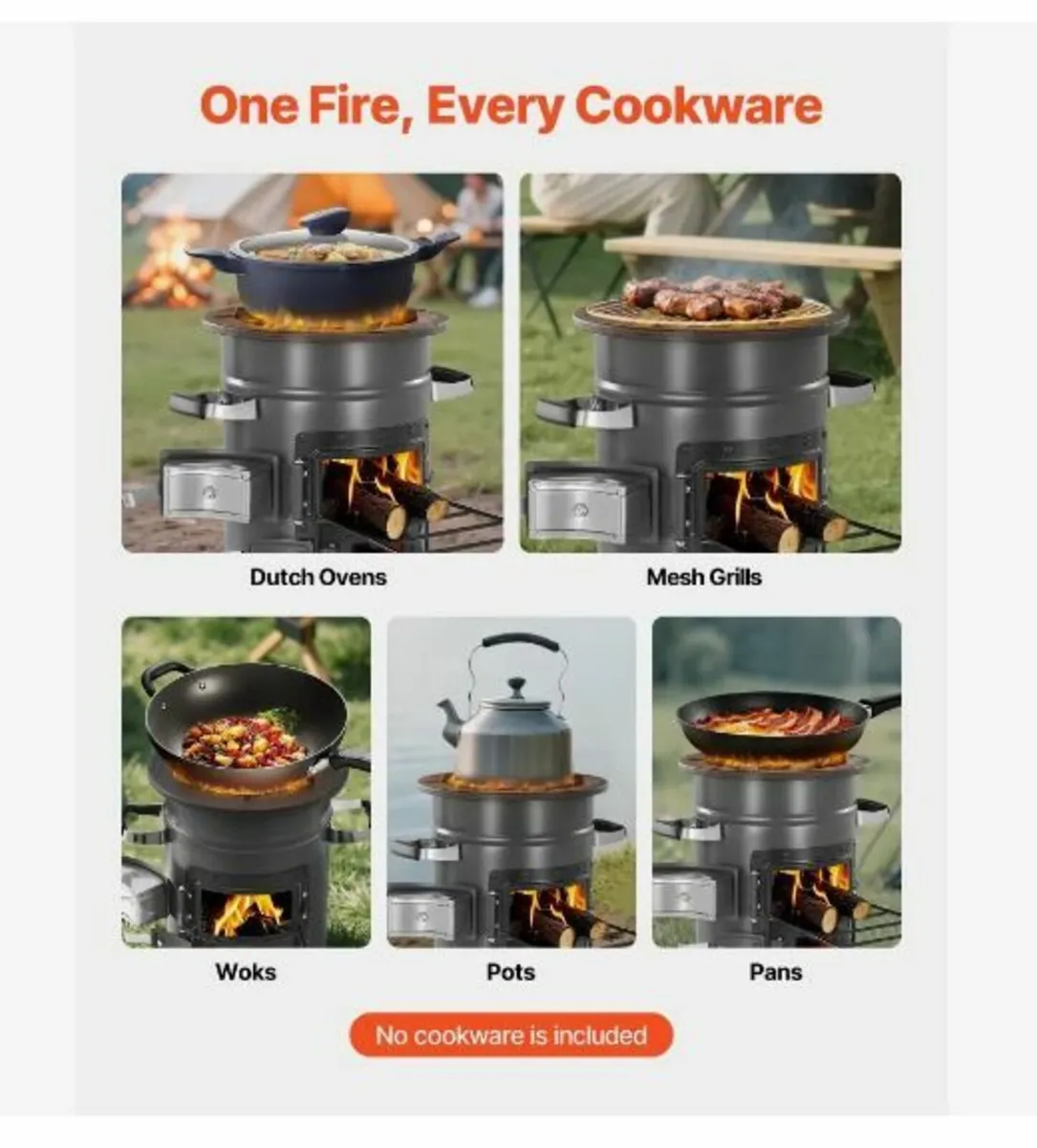 Camping Rocket Stove - Image 2
