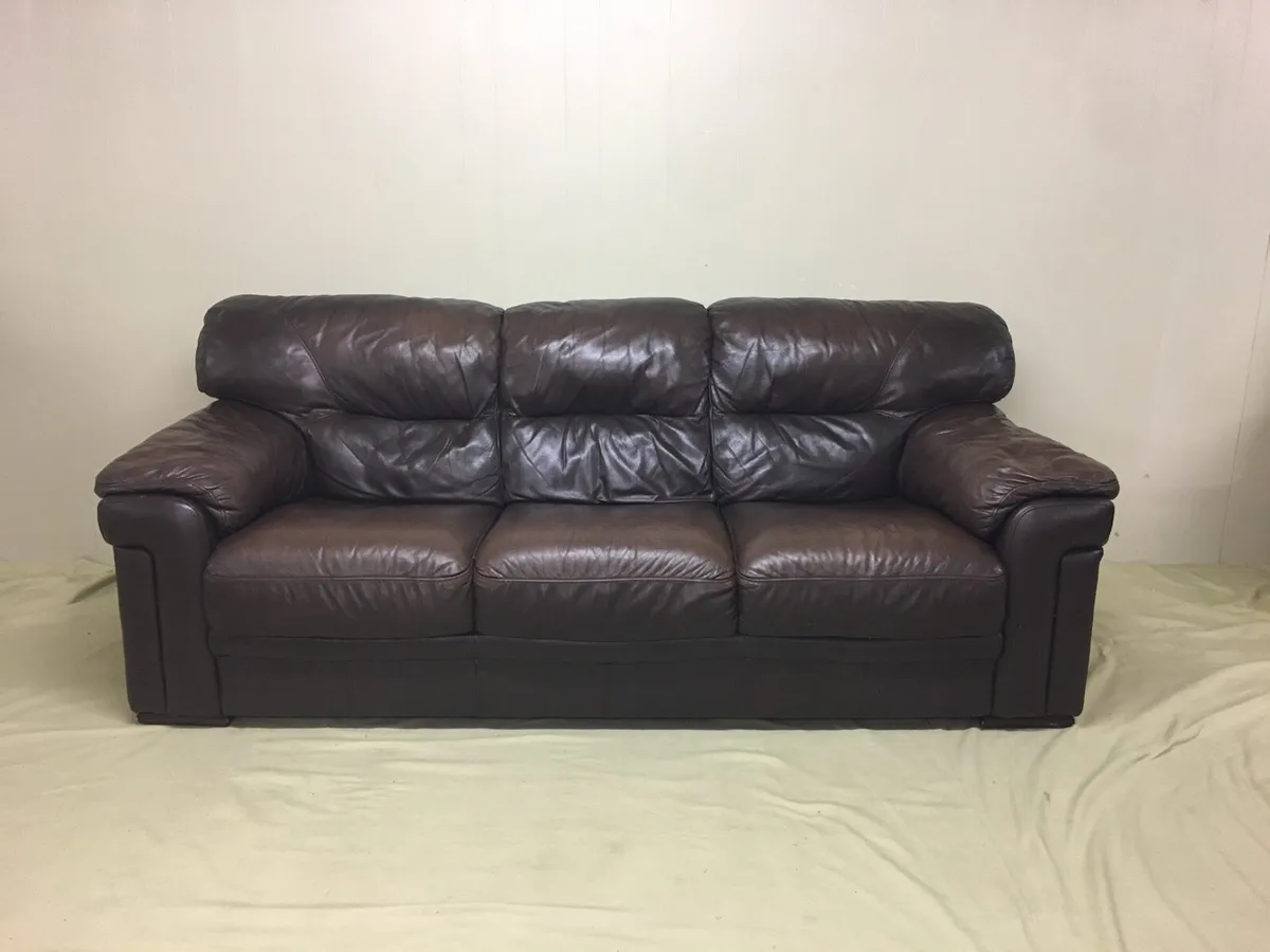 Leather Sofa - Image 2