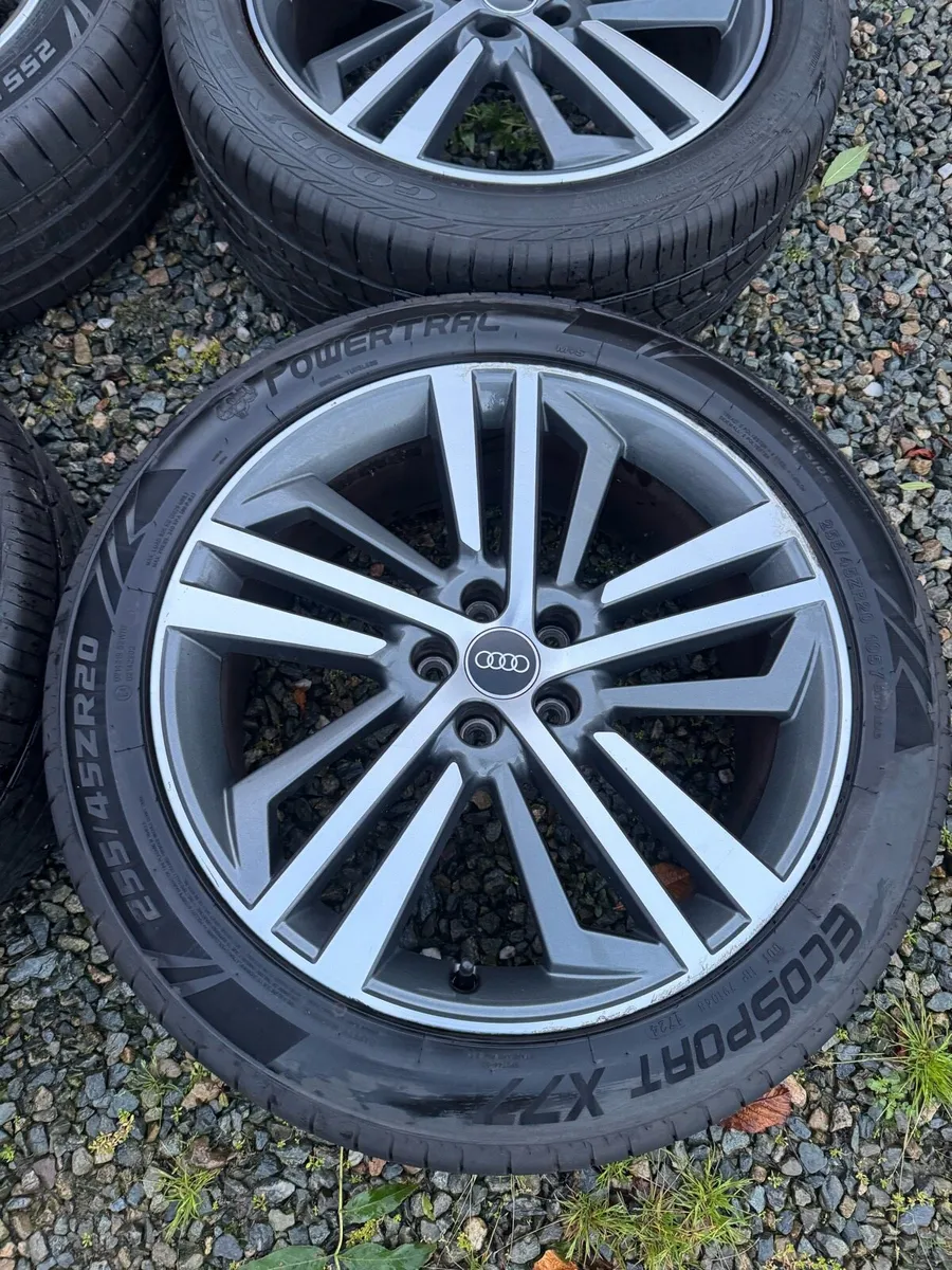20’ GENUINE AUDI Q5 ALLOY WHEELS & TYRES - Image 4