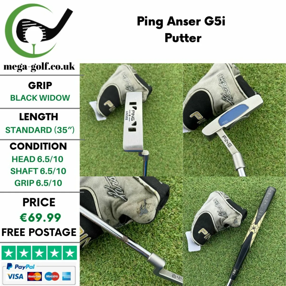 Ping Anser G5i Putter / 35” - Image 1