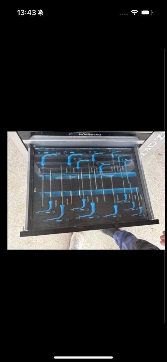 New Nurberg tool chest with tools included - Image 4