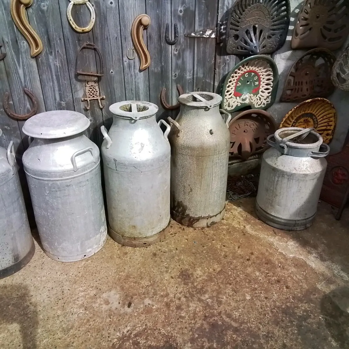 MILK CHURNS (5) - Image 1