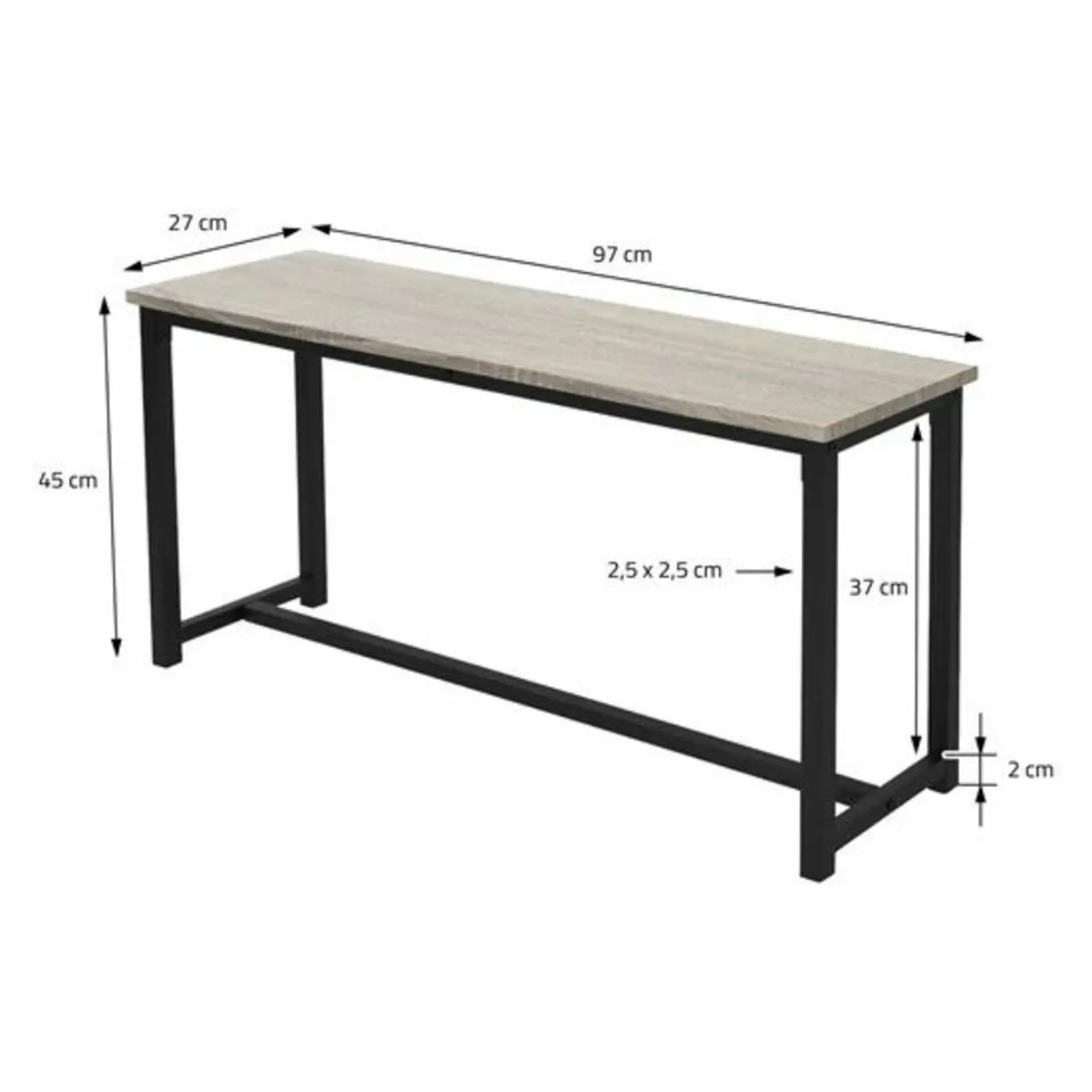 3 Piece Dining Table & Bench Set FREE DELIVERY - Image 3