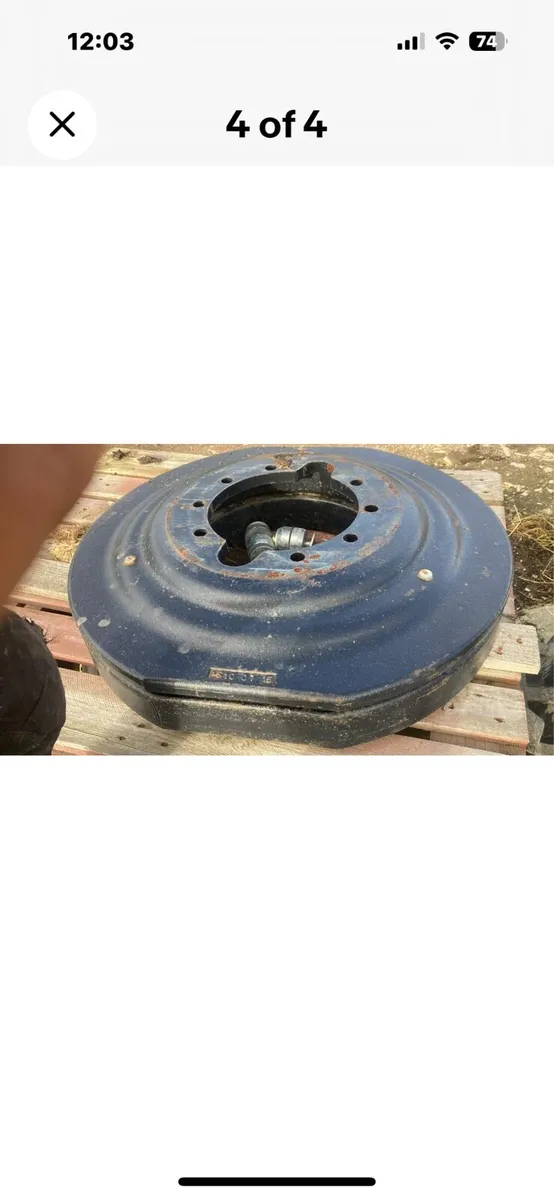 Deutz fahr wheel weights