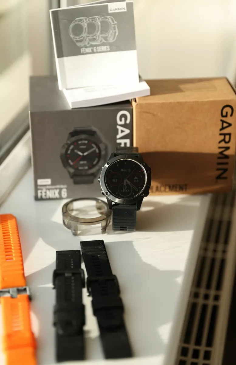 Garmin Fenix 6 Sapphire Titanium Premium 47mm - Image 1