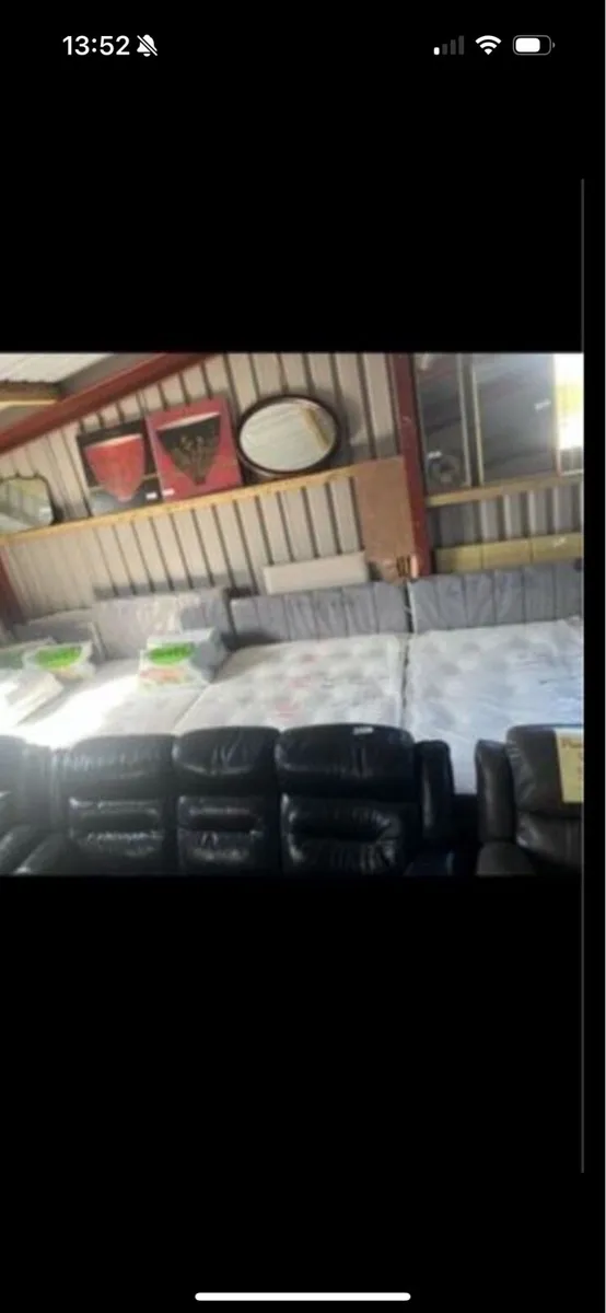New bed with mattress all sizes available - Image 2