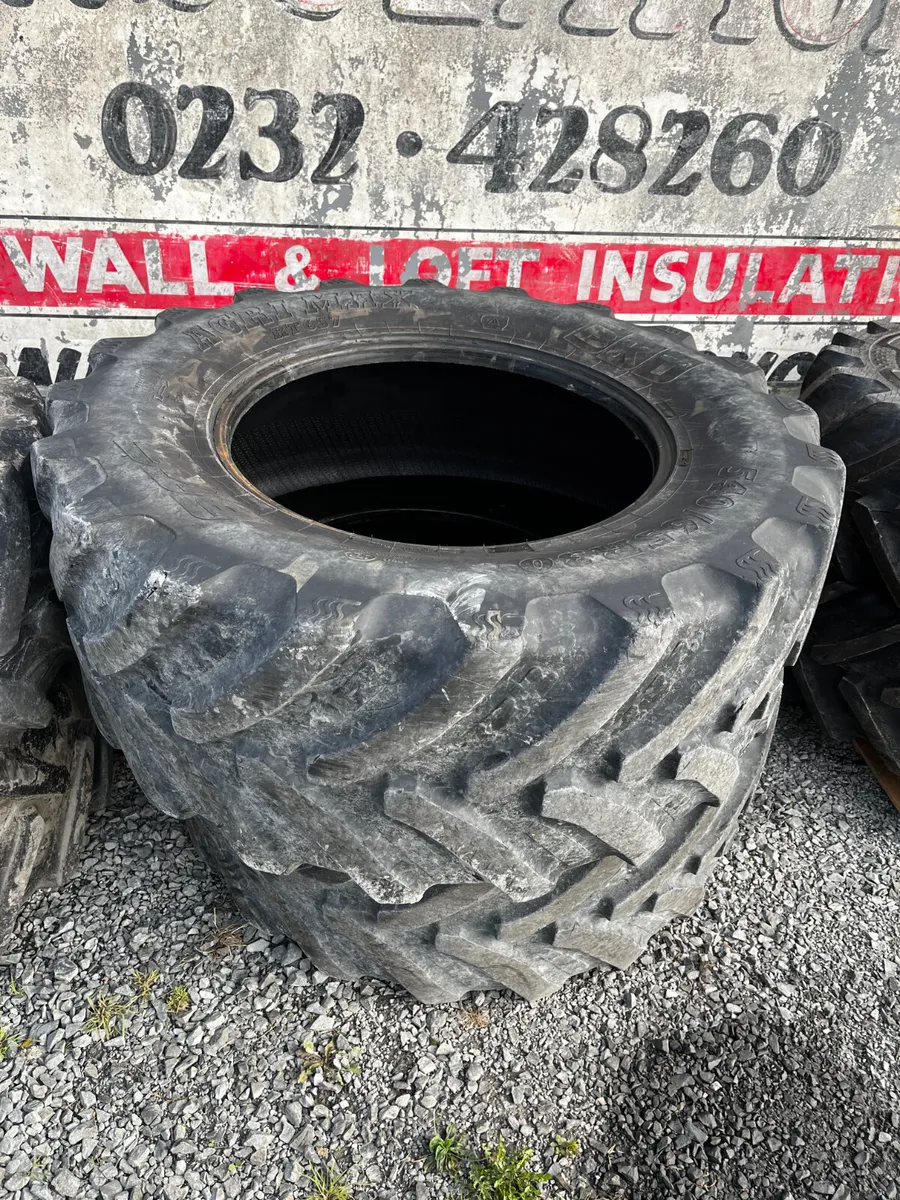 Selection of used tractor tyres - Image 4