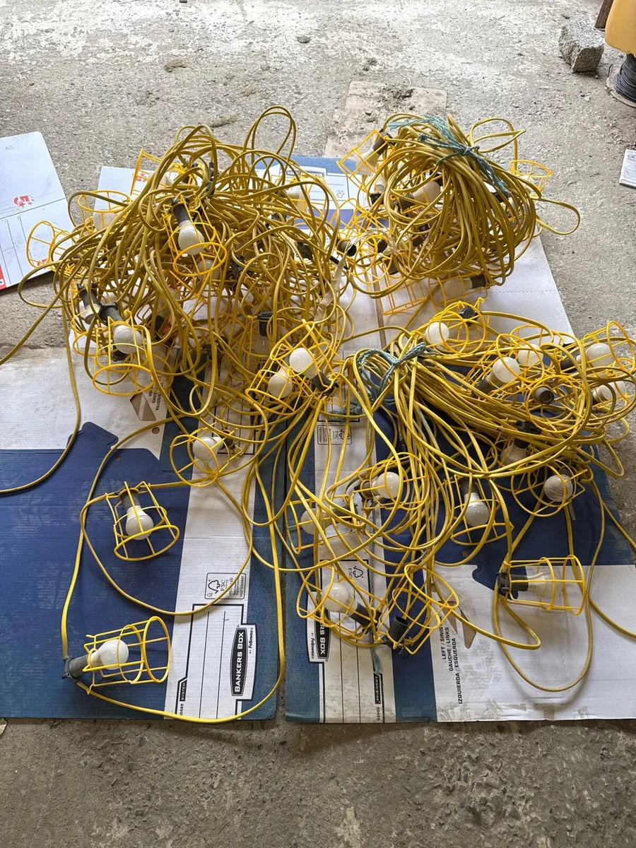 Construction string lighting - Image 1