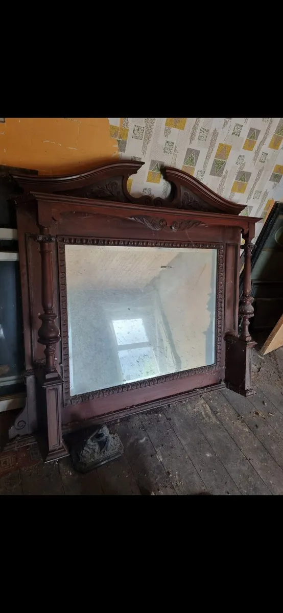 Overmantle Mirror - Image 1