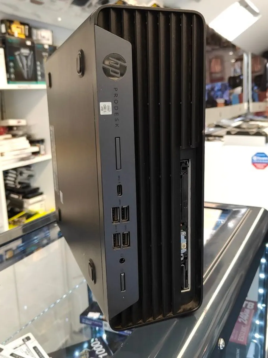 HP ProDesk 600 G6 SFF PC, Intel Core i5 Gen 10 (i5-10500) 16GB RAM 500GB SD Windows 11 Pro - Image 1
