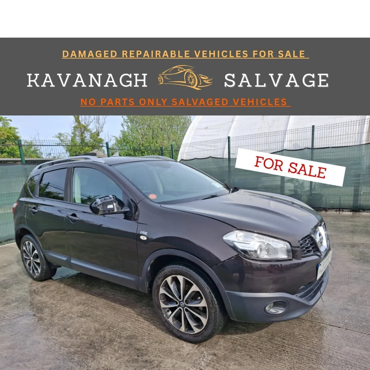*2011 Nissan Qashqai  light damage - Image 1