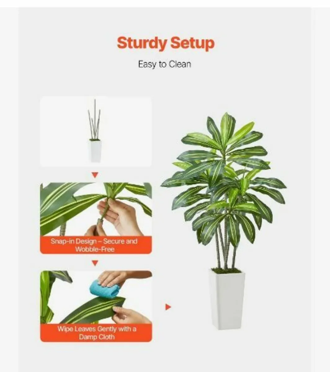 Artificial Dracaena Tree 1524 mm - Image 4