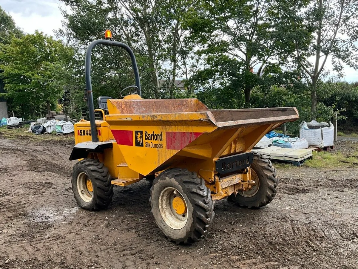 BARFORD 4 TON STRAIGHT SKIP DUMPER - Image 3