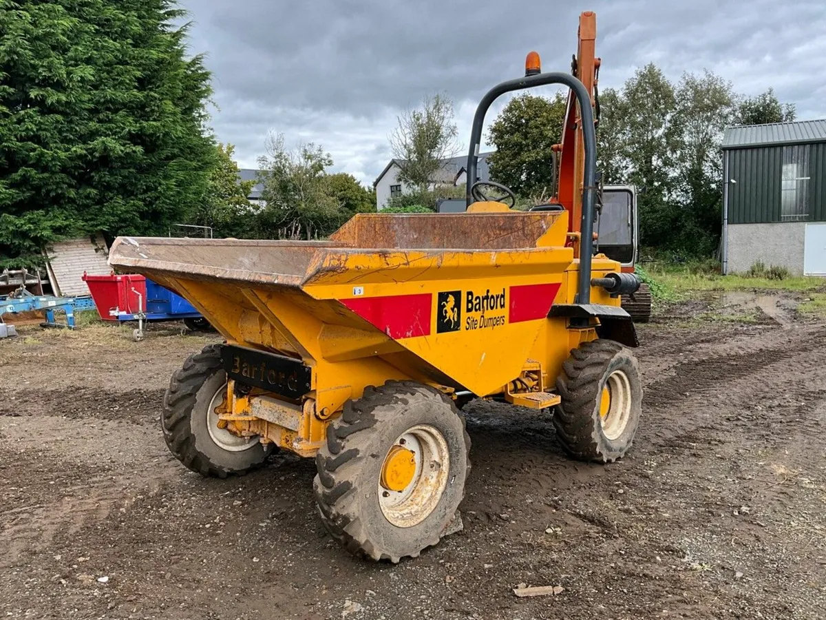 BARFORD 4 TON STRAIGHT SKIP DUMPER - Image 1