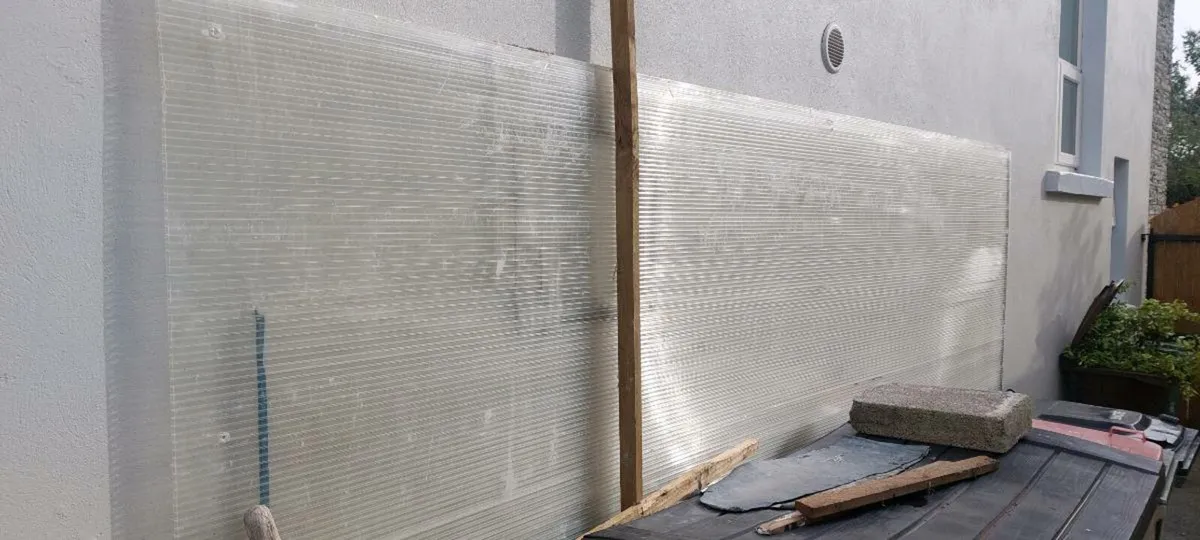 Polycarbonate roofing
