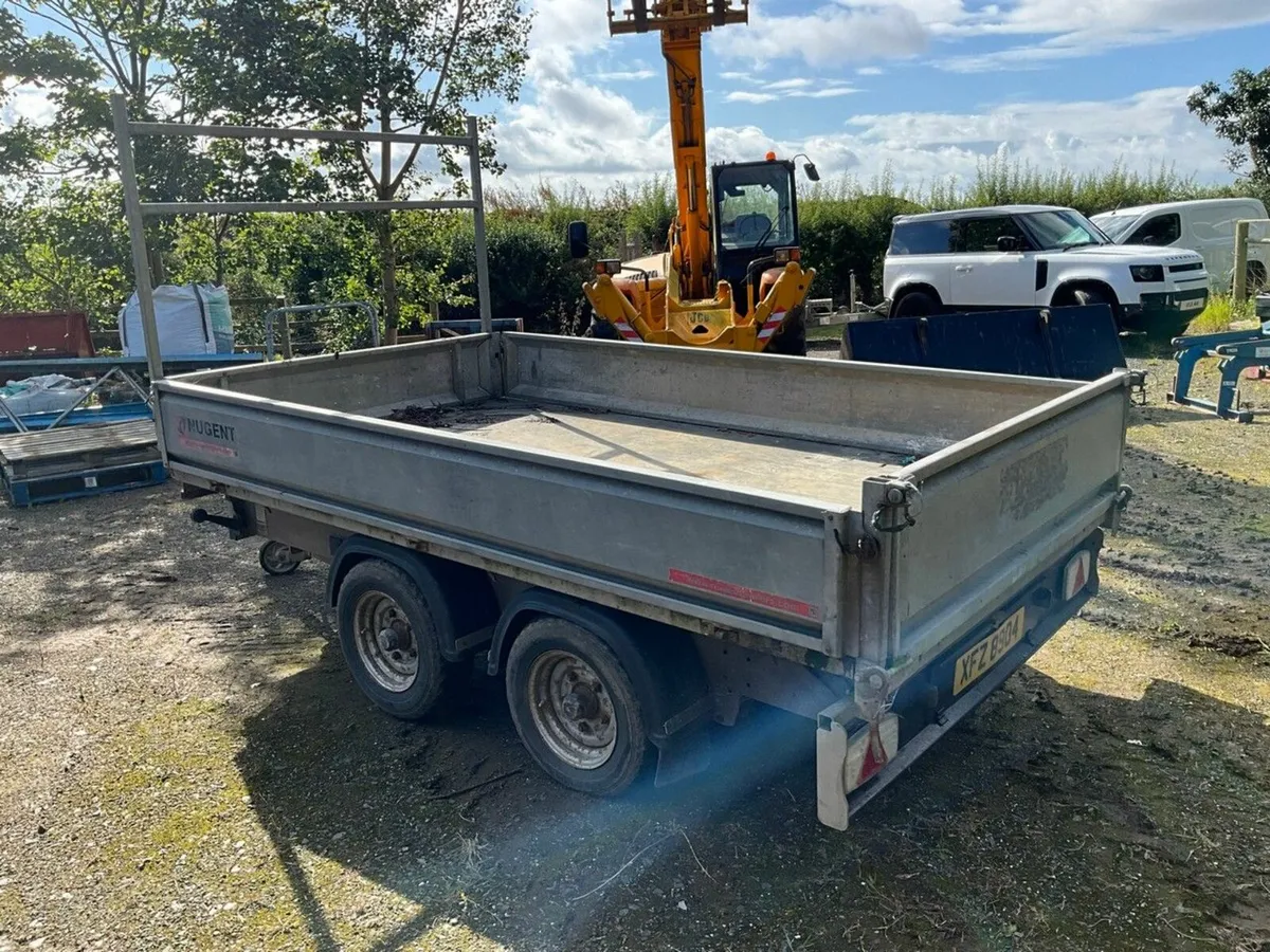 NUGENT 10ft x 5ft 3500KGS TIPPING TRAILER - Image 3
