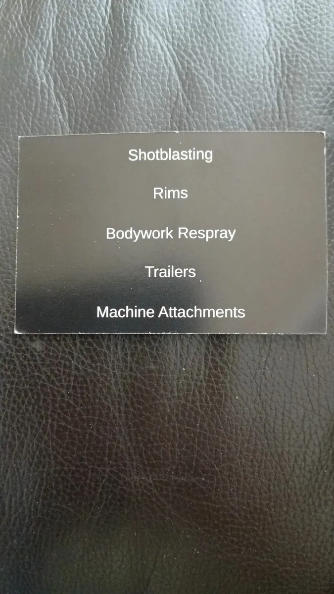 Shot Blasting and Spray Painting - Image 2
